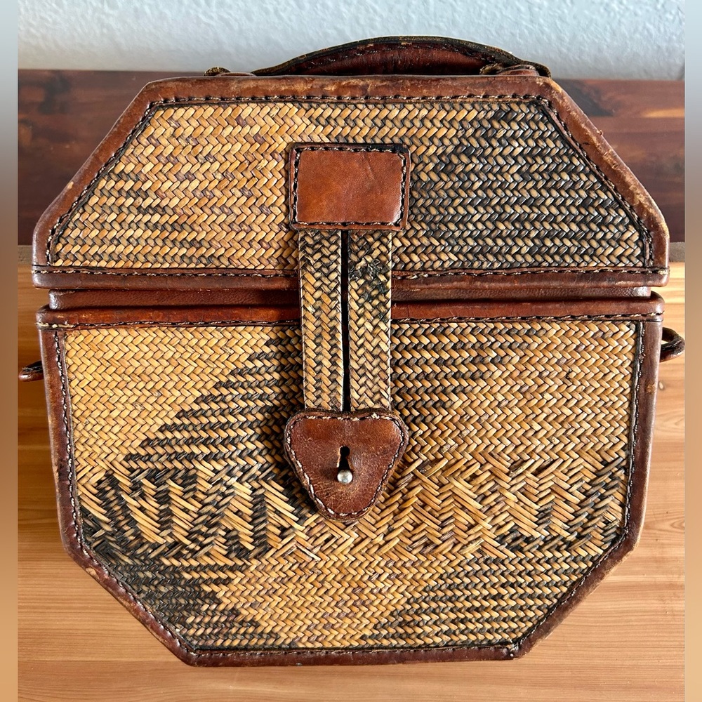Hand Crafted Hexagon Shaped Bag